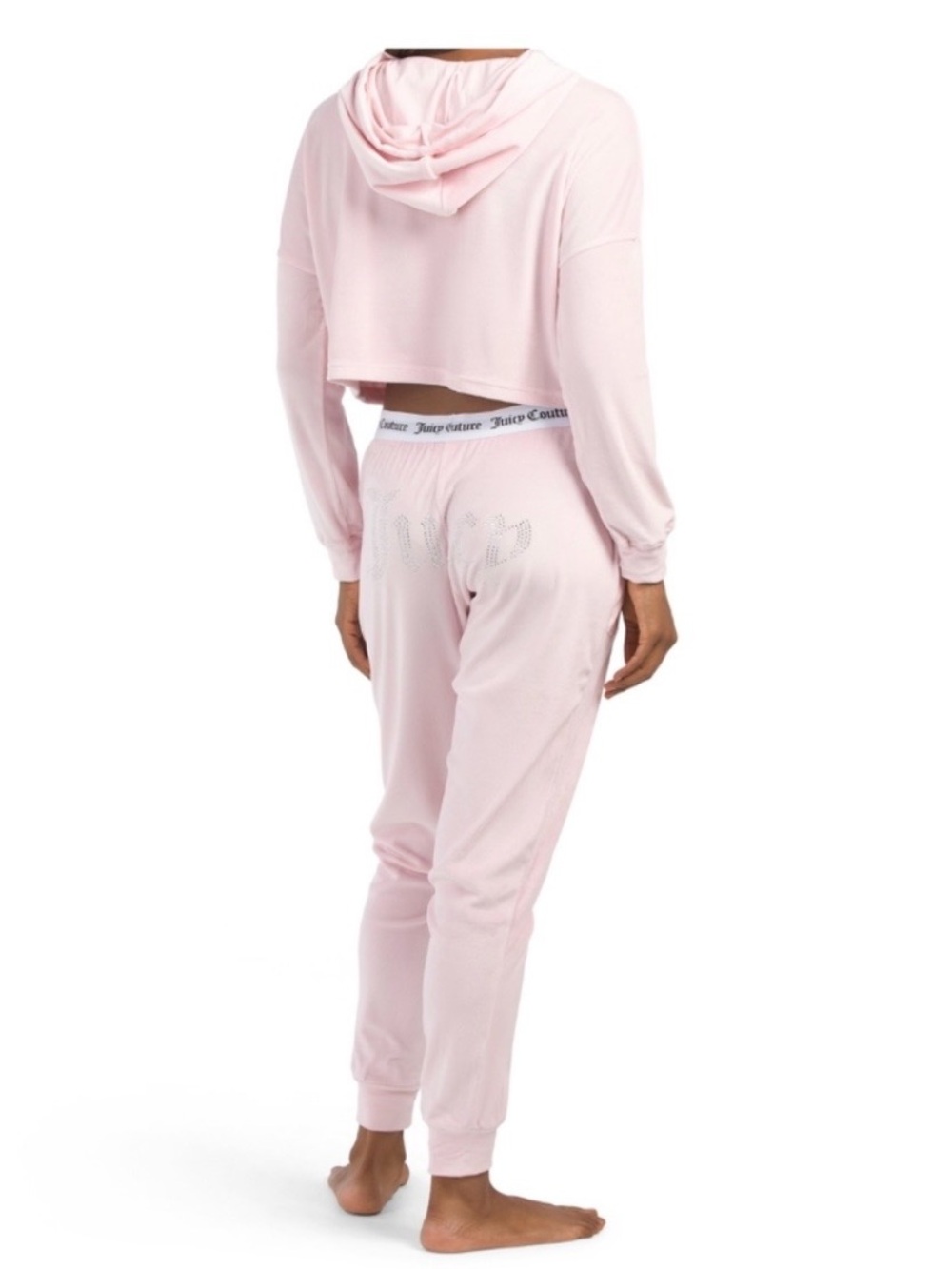 Juicy Couture Light Pink Branded Lounge Set - Picture 2 of 7